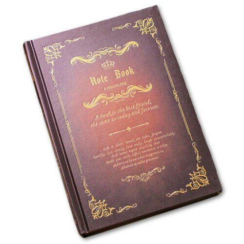 (HYmish) アンティーク デザイン ノート 魔導書風 ビンテージ レトロ A5 日記帳 メモ帳 多用途 おしゃ..