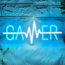 Gamer ネオンサイン ゲーマーネオンライト ゲームゾーンLEDネオンサイン ゲームルームの装飾 パブ 友達 子供ヘのギフト