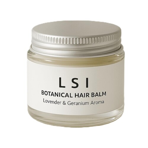 LSI ボタニカル ヘアバーム オーガニック ヘアワックス シアバター 濡れ髪 美容室専売品 サロン専売品 女性用 男性用 レディース メンズ 無添加 パラベンフリー 天然由来 ツヤ感 日本製 almeria-secondstore-10877382 アルメリアセカンドストア パッケージ画像