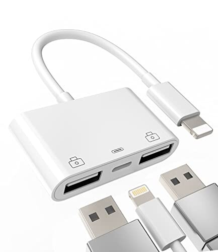 Abv Lightning USB ϊ  イ[d P[u A_v^(3in1)CgjO USB3.0 OTG A_v^[Apple MFIF  Ղ[ Usb-a J f[^ڍs obNAbv }[d 