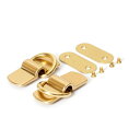 リベット スタッド ジョイント金具 真鍮 2個入り ネジ入り 止め金具 バッグ ハンドル ドロップハンドル 財布 レザークラフト 材料 DIY ハンドメイド パ...