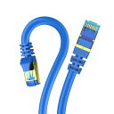 3m Veetop CAT8 LANケーブル カテゴリ-8 超高速 防水 難燃 耐磨 耐候性 金ツメ RJ45コネクタ ギガビット 40Gbps 2000MHz 26awg 爪折れ防止 二重シールド パソコン 有線lanケーブル PS4 PS5ゲーム用 有線ら