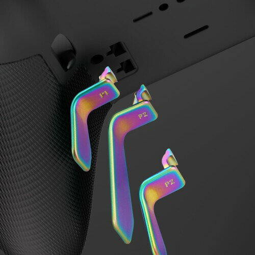 eXtremeRate Xbox Elite 1/2コントローラーに対応用Swiftパドル、Xbox One Elite対応＆Eliteシリーズ2コントローラー対応用の6 in 1交換用背面パドル