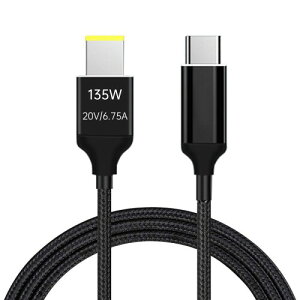 Sisyphy USB-C to Lenovo DC 114.5 mm Ѵ ®ťץ 20V 135w PD USB-CŴɬ ξüType-c֥ɬסLenovo ThinkPad B50 G40 G50 G51 G70 S21e S41 T470 T470S T460 T450 T440 T570 б