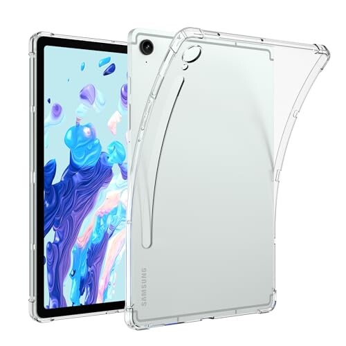 For Galaxy Tab S9 FE ^ubgP[X 11C` TPU ϏՌ h~ pی P[X For Galaxy Tab S9 FE P[X SʕیJo[ یJo[