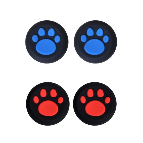 4個セット 猫の爪 親指グリップキャップ ジョイスティックカバー アナログスティックカバー L/Rセンサーコントロール キャップ 素材 滑り止め保護カバー 4個セット 猫の爪 親指グリップキャップ ジョイスティックカバー アナログスティックカバー L/Rセンサーコントロール キャップ 素材 滑り止め保護カバー