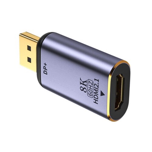 NFHK DisplayPort 1.4 \[X - HDMI 2.0 fBXvC 8K 60hz UHD 4K DP - HDMI IX j^[ A_v^[ RlN^[