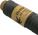 Hemp twine 麻紐 62m巻 2020シリーズ (0.5mm 25g 62mグレーGray)
