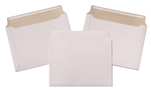 厚紙封筒 A4サイズ 100枚 封かんテープあり 国産品 ゆうパケット ゆうメールクリックポスト (100枚 封かんテープあり)