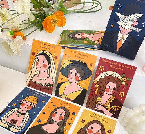 RemeeHi はがき The Little Prince 星の王子さま かわいいねこ 世界の傑作 有名な絵画 30枚(重複なし) クリエイティブ 学生ギフト ...