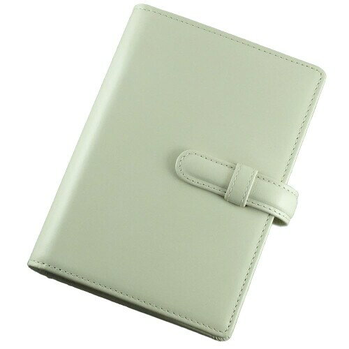 (i-story) システム手帳 ミニ6穴 本革 日本製 (アイボリー)