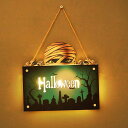 ハロウィン 飾り led 吊り下げ式 ライト 装飾 壁 ドア 玄関飾り パーティー グッズ halloween decoration