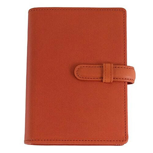 i-story (アイストーリー) システム手帳 ミニ6穴 ベルト付き レンガ