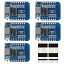 5 ESP8266 ESP-12 ESP-12F NodeMcu Mini D1⥸塼 WeMos Lua 4M Х WLAN WiFi 󥿡ͥåȳȯܡɥ١ ESP8266 ESP-12F Arduino WeMos D1 Mini (Type-C)