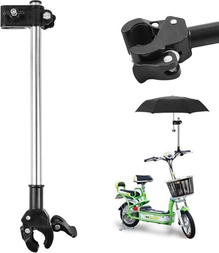 ステンレス製傘立て、安定したスタンド、傘固定、UVカット、日焼け防止、雨よけ、クイック固定、取り付..