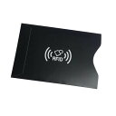 RFID Blocking sleeve card protector id card holder (pack of 10) (黒)
