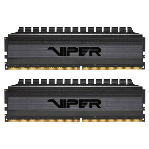 Patriot Memory Viper4 Blackout Series DDR4 3600MHz PC4-28800 64GB (32GB x 2) v~AubNq[gVN fXNgbvp PVB464G360C8K