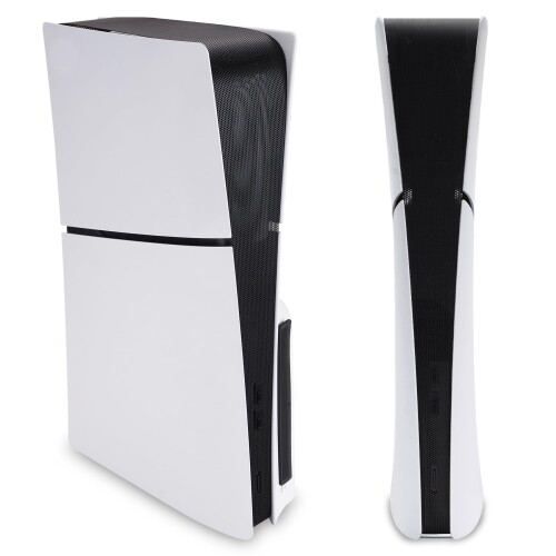 PlayVital ps5 Slim(ディスク版&デジタル版)対応用12 in-1ダストカバーキット - アンチダストカバー網&シリコンプラグ - プレミアムダストフィルター、ps5 Slim対応用アクセサリ