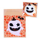 ハロウィン ラッピング 袋 お菓子 自己接着 かぼちゃ 幽霊 サンタクロース クリスマスツリー トナカイ 小物入れ ギフトバッグ シール袋 プレゼント(幽霊)