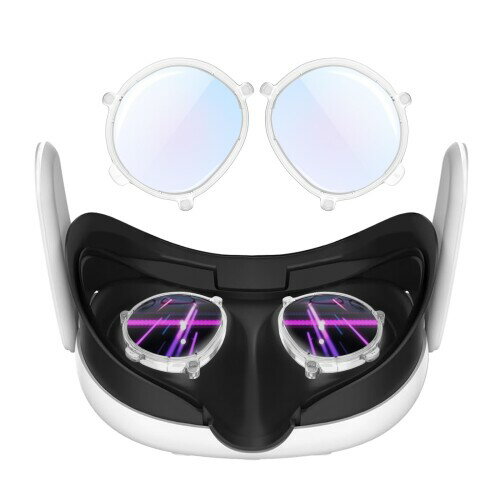 Esimen 適用Quest 3用の度付きレンズ, Quest 3に適用近視レンズ, レンズ 度付きブルーライトブロッキングレンズ,レンズ保護フレーム、Quest 3用軽量アンチスクラッチ磁気近視メガネ- レンズワ Esimen 適用Quest 3用の度付きレンズ, Quest 3に適用近視レンズ, レンズ 度付きブルーライトブロッキングレンズ,レンズ保護フレーム、Quest 3用軽量アンチスクラッチ磁気近視メガネ- レンズワ
