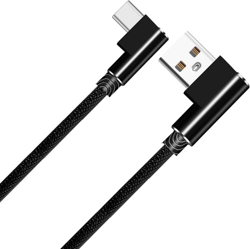 SKZIRI USB Type C 90x P[u L^ P[u USB ʑ} 90xȂ USB A 2.0 f[^] ϋv fh~ iC҂ (1.5m)