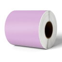 YIKIADA 感熱ラベルシール 紫 矩形タイプ A6サイズ相当 ラベルシール 100×150mm 250枚入り/巻 プリンター対応 感熱ロール紙 強粘着 ロー...