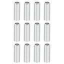 PATIKIL M3アルミスペーサー 10個セット メタルスペーサー アルミニウム 内径3.1mm x 外径5mm x 長さ16mm M3ネジ用 アルミスペーサ...
