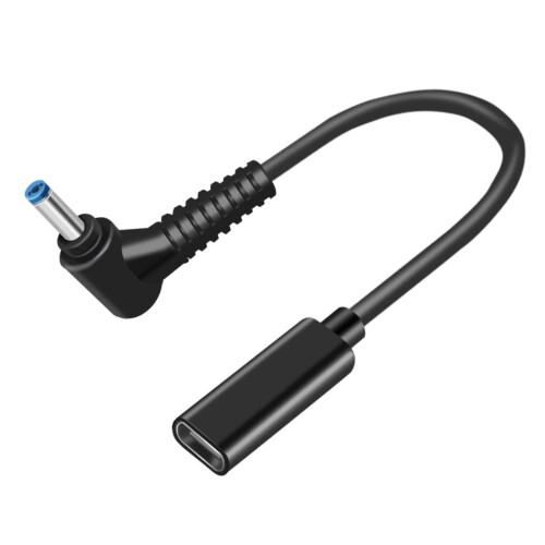 楽天アルメリアセカンドストアfine-R タイプC USB-C 入力 DC 5.5×1.7mm 変換 主に acer Lenovo 東芝 ASUSなどの ノートパソコン AC PD 充電 TYPE-C 変換アダプター 充電 電源 ケーブル usbl字 （PL保険加入品） （CA 5517）