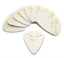 Fender ピック×10枚 ティアドロップ HEAVY-WHT