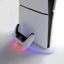 PS5 Silm用 スタンド 縦置き RGB コントローラー 充電スタンド Blitzowl 新型PS5用冷却ファン PS5周辺機器 ディスク/デジタル 兼用