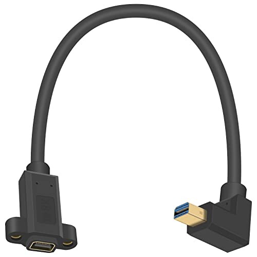 Poyiccot Mini Displayport P[u 30cm Z 90xL^ Mini Displayport to Mini Displayport  A_v^A8K𑜓x Mini DP IXtoXP[u lWt mDP1.4Ki Ήij