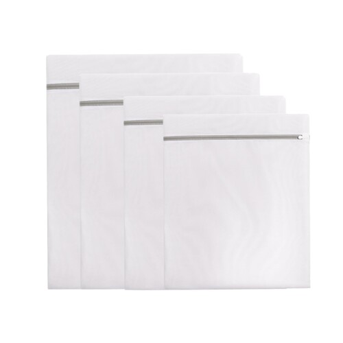 PRETOLE 洗濯ネット ランドリーネットバッグ (30cmx40cm 40cmx50cm 50cmx60cm 60cmx60cm 4枚入り) 角型 細かい網...