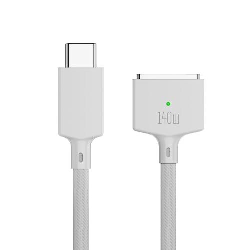 PPTVC 140W USB-C to Mag-safe 3 C[dP[u 2m 140W}[d PD3.1V}[dKiΉ ͂ȎC C[dR[h }[dA_v^[ PD[d Mac@Ή MacBook Air (M2`bvA2022N@) AMacBo