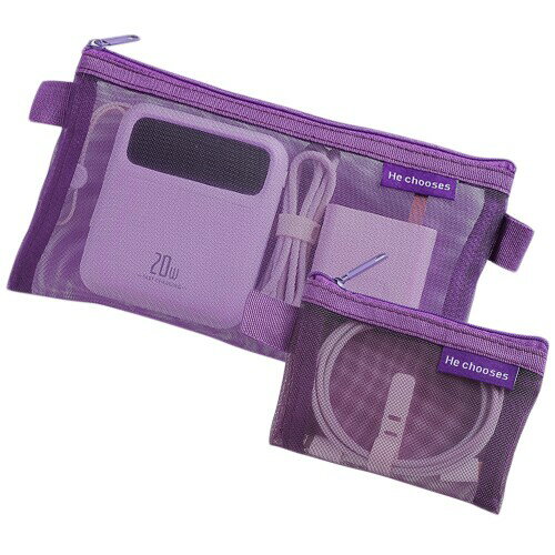 DEVENTORZ ポーチ 小さめ 2個セット トラベルポーチ ガジェットポーチ 小型 ガジェット ポーチ メイクポーチ 小さめ 化粧ポーチ ミニポーチリップポーチ 小物入れ 旅行 出張 収納 携帯用 大