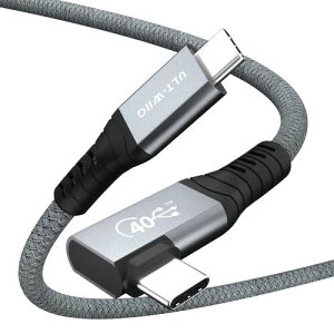 USB4 ֥ thunderbolt 4/Thunderbolt 3/USB 3.2ݡб USB Type C ֥eGPUiMaciPhone 15MacBook Pro/AirType-Cݡܵб Ķѵ2ťʥʤUSB 4 (L, 0.8m)