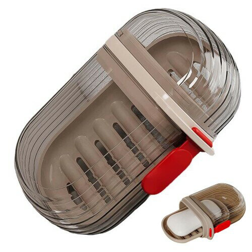 PAVIKE 石鹸ケース 携帯用 旅行 蓋付き 持ち運び 石鹸ボックス 石鹸置き 石鹸入れ 石けん箱 漏れ防止 ..