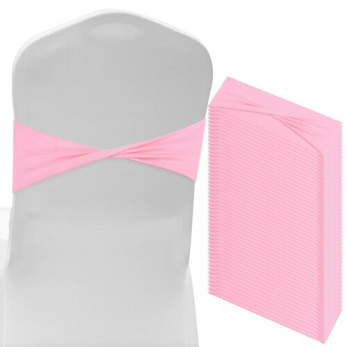 M METERXITY 50パック スパンデックスチェアサッシ チェアバンドスライダーサッシ 伸ばしチェアカバー ..