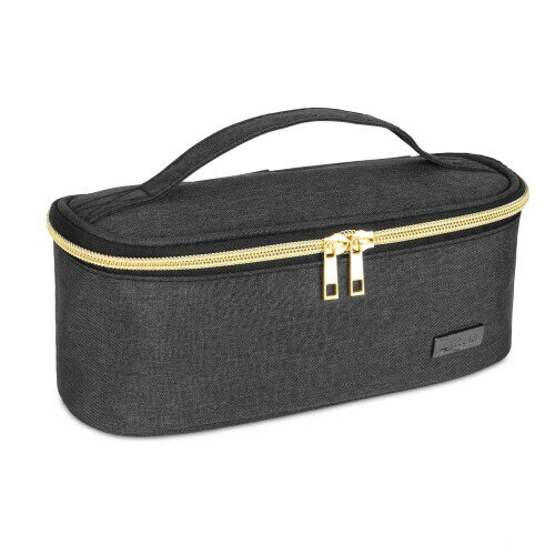 Luxja エッセンシャルオイル収納ケース 精油ポーチ 12本収納(5-15ml) アロマオイルと小さなアクセサリ..