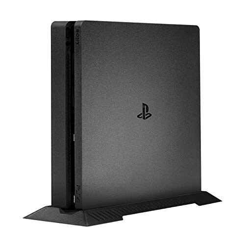 RDFJ PS4 Slimシリーズ専用スタンド シンプルデザイン 省スペース 縦置きスタンド 安定向上 for PS4 Slimスタンド ブラック