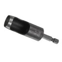 Kozelo レザーホールパンチツール 17mm x 1/4" シャンク エクステンション六角シャンクドリルビット 高炭素鋼 ロータリーホローパンチャー ファブリック レザークラフト ベルト用 115mm 長さ