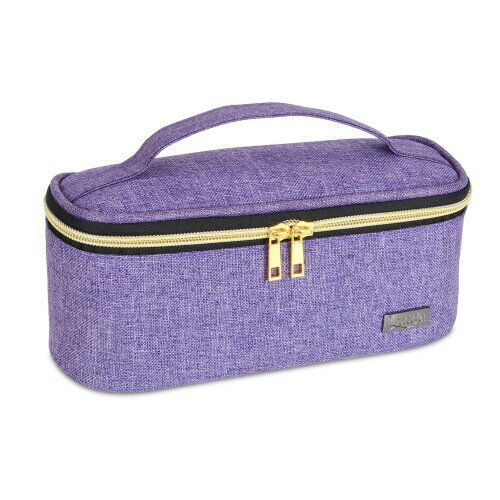 Luxja エッセンシャルオイル収納ケース 精油ポーチ 12本収納(5-15ml) アロマオイルと小さなアクセサリ..