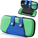 TUDOUZZZ Switch ケース/スイッチ ケース Switch 有機ELモデル専用 防塵 防水 耐衝撃 持ち運び便利 保護カバー 十枚収納可能(Swit...