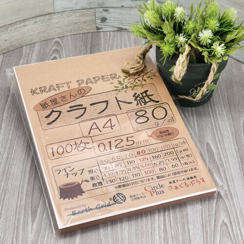紙屋さんのクラフト紙