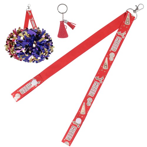 HOMMDECO 2個 ポンポンホルダー ボール収納ベルト ポリエステル素材 強くて耐久性のあるバックパックス..