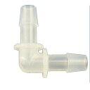 (10個入り)樹脂製チューブコネクターL型(適合チューブ内径10mm,プラスチック製,型番W095x095