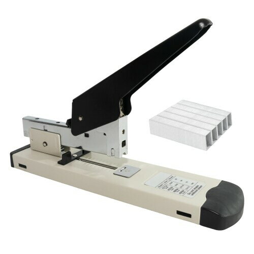 STEELMIGHT 大型ホッチキス 卓上ホッチキス 業務用ホッチキス ステープラー 最大綴じ100枚 大型ホチキ..