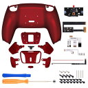 eXtremeRate ps5コントローラーBDM-010&BDM-020に対応用プログラムできる背面パドル純色のプラスティック製RISE4リマップキット、ps...