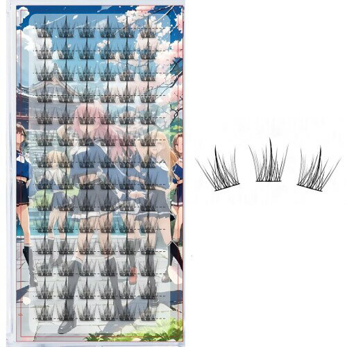 部分つけまつげ ナチュラル 自然 人気 つけまつ毛 部分用 軽量 装着簡単 初心者向け