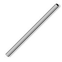 Cleqee 丸管 丸いチューブ ストレートパイプ 304ステンレス製 シームなしDIYクラフト用 外径6mm 壁厚さ0.6 mm 長さ250 mm
