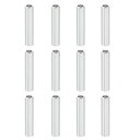 PATIKIL M3アルミスペーサー 10個セット メタルスペーサー アルミニウム 内径3.1mm x 外径5mm x 長さ30mm M3ネジ用 アルミスペーサ...